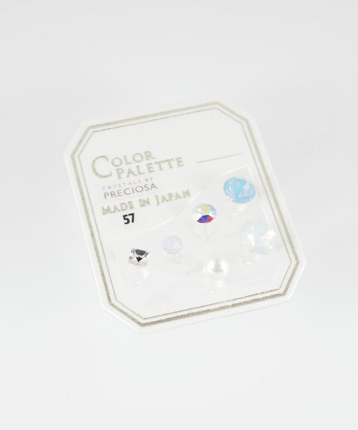 6mm樹脂セットピアス