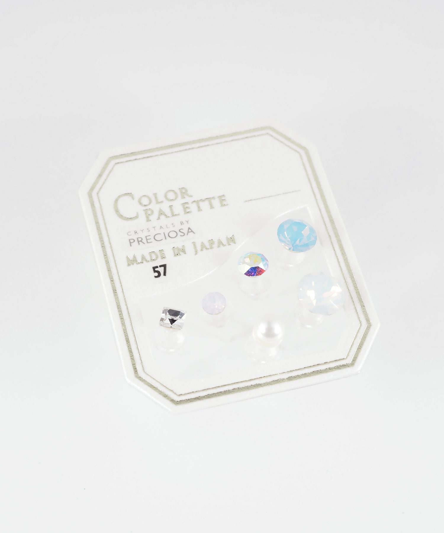 6mm樹脂セットピアス