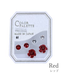 バラ樹脂セットピアス