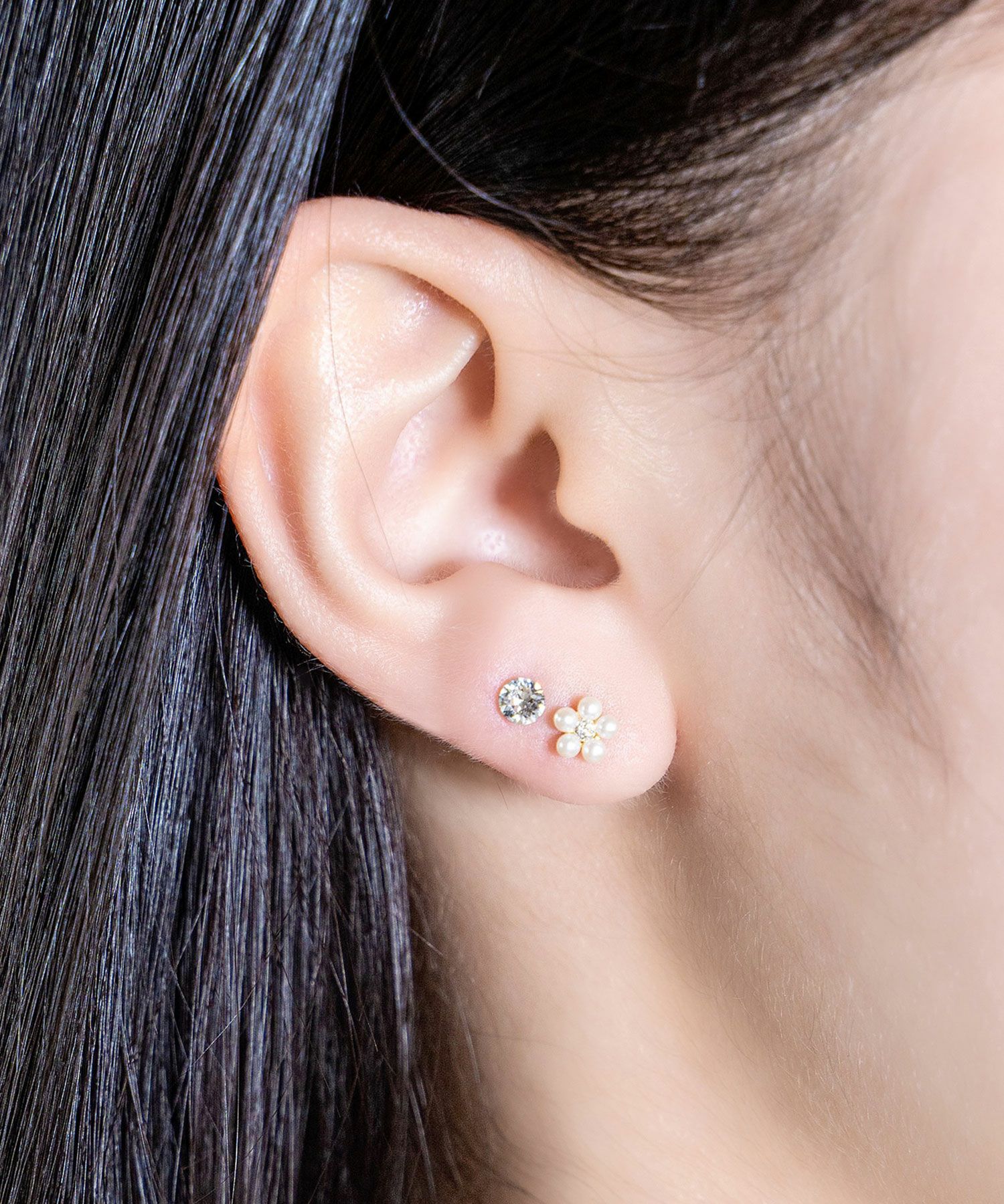 花樹脂ポストセットピアス | 【公式】MUK ONLINE SHOP｜人気