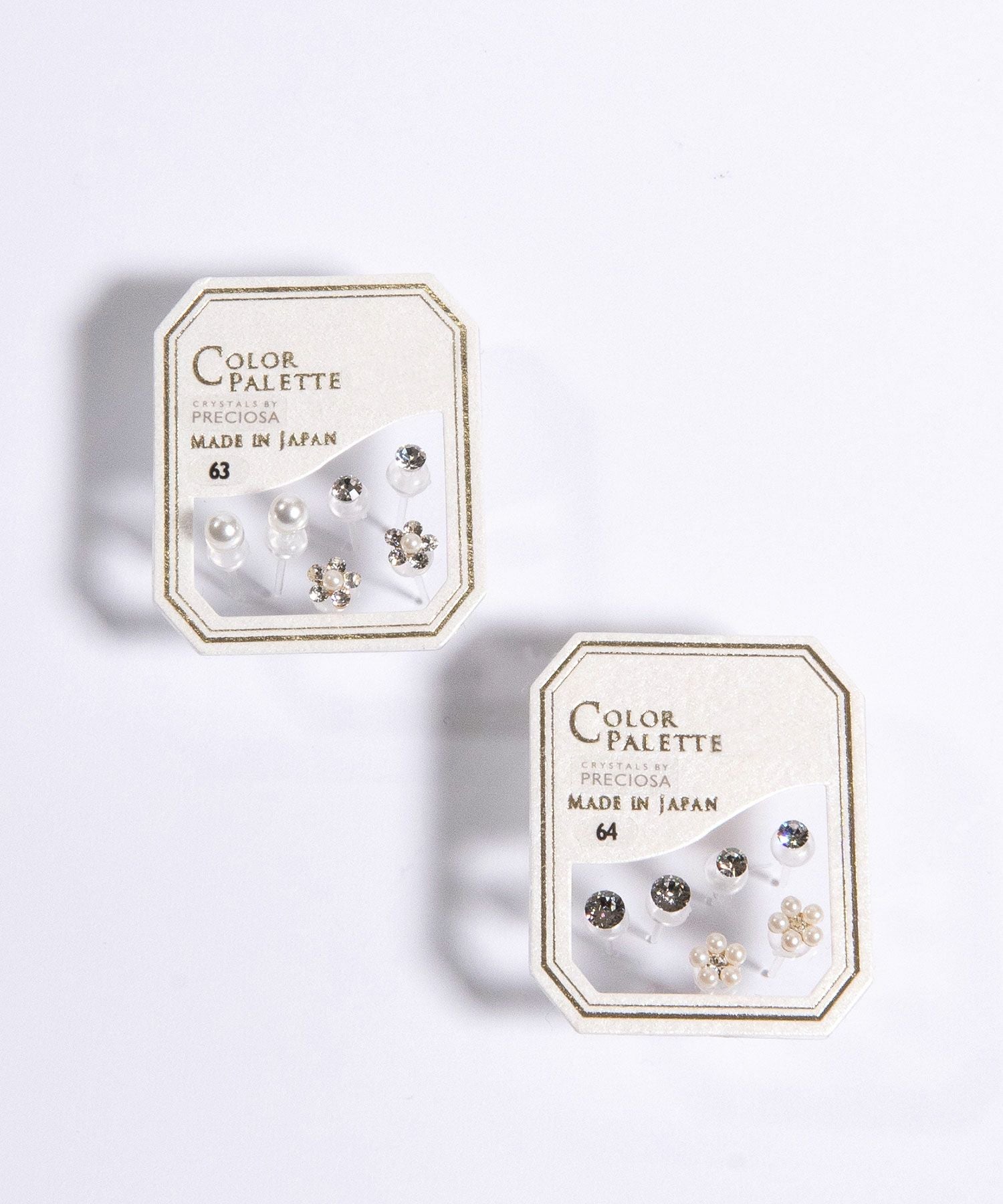 花樹脂セットピアス