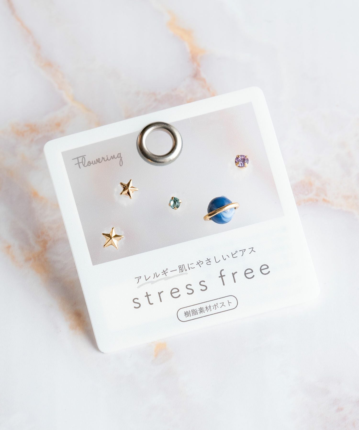 ピアス ma.na885 プラネット樹脂ポストセットピアス | 【公式】MUK ONLINE SHOP｜人気
