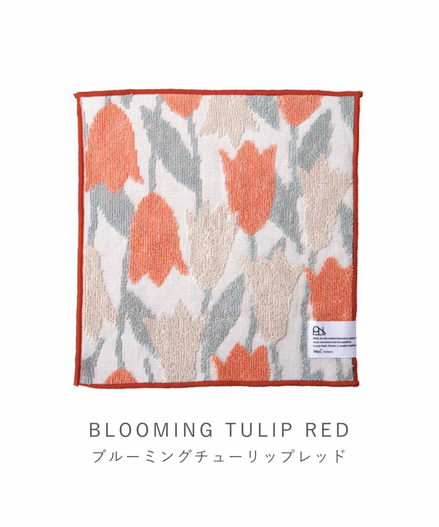 フラワーパターンスタンダードハンカチ