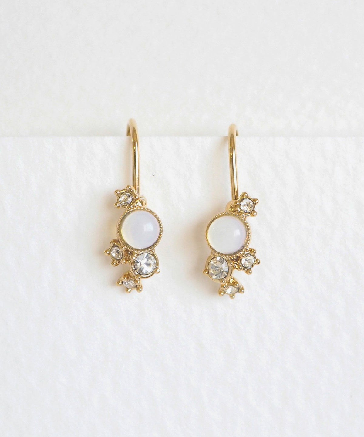 ナチュラルストーンストレートバーピアス【MUK Dreamystone】