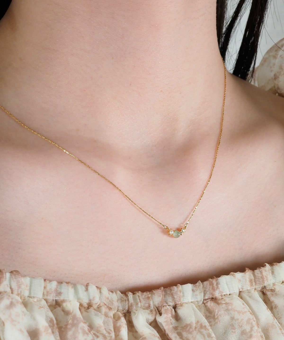 ナチュラルストーンライトビジュープチペンダント【MUK Dreamystone】