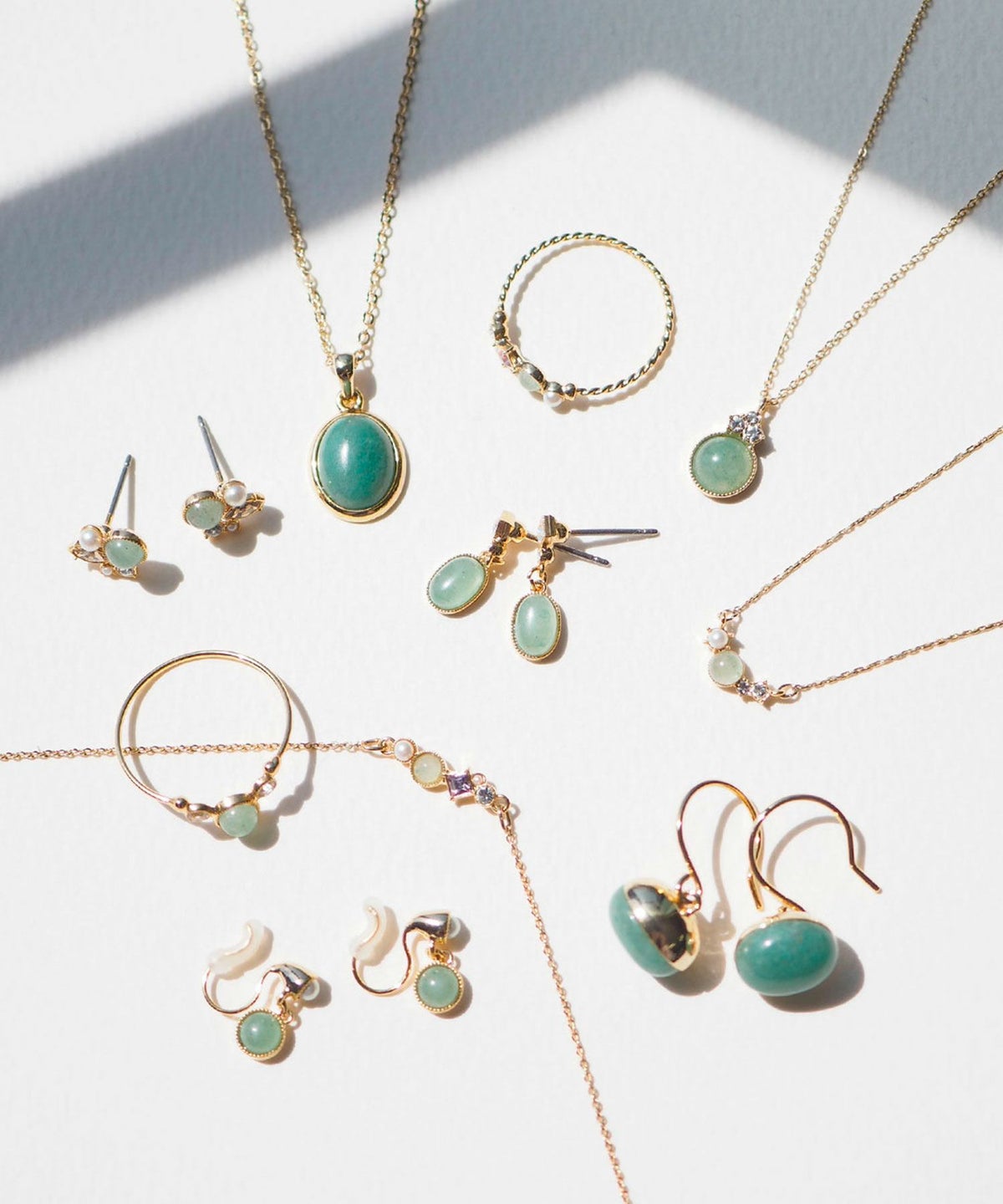 ナチュラルストーンライトビジュープチペンダント【MUK Dreamystone】