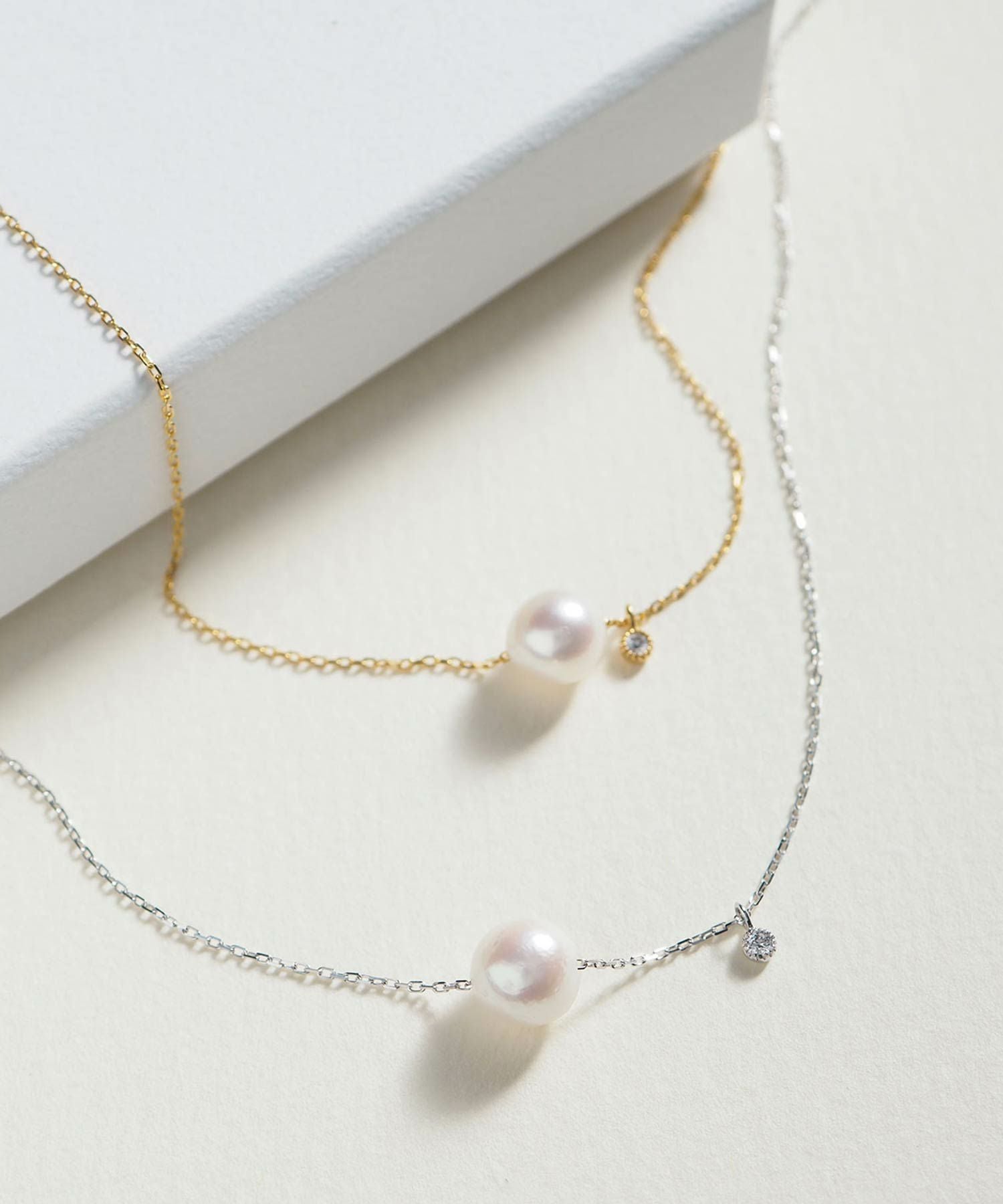 Fresh pearl 925 silver petit pendant【H&Ccollection】