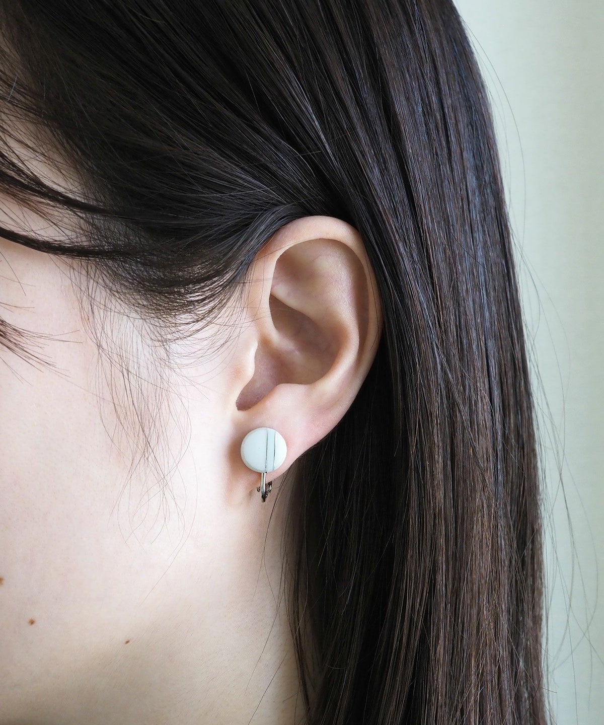 美濃焼クラシックラインプチイヤリング【MIKELO】