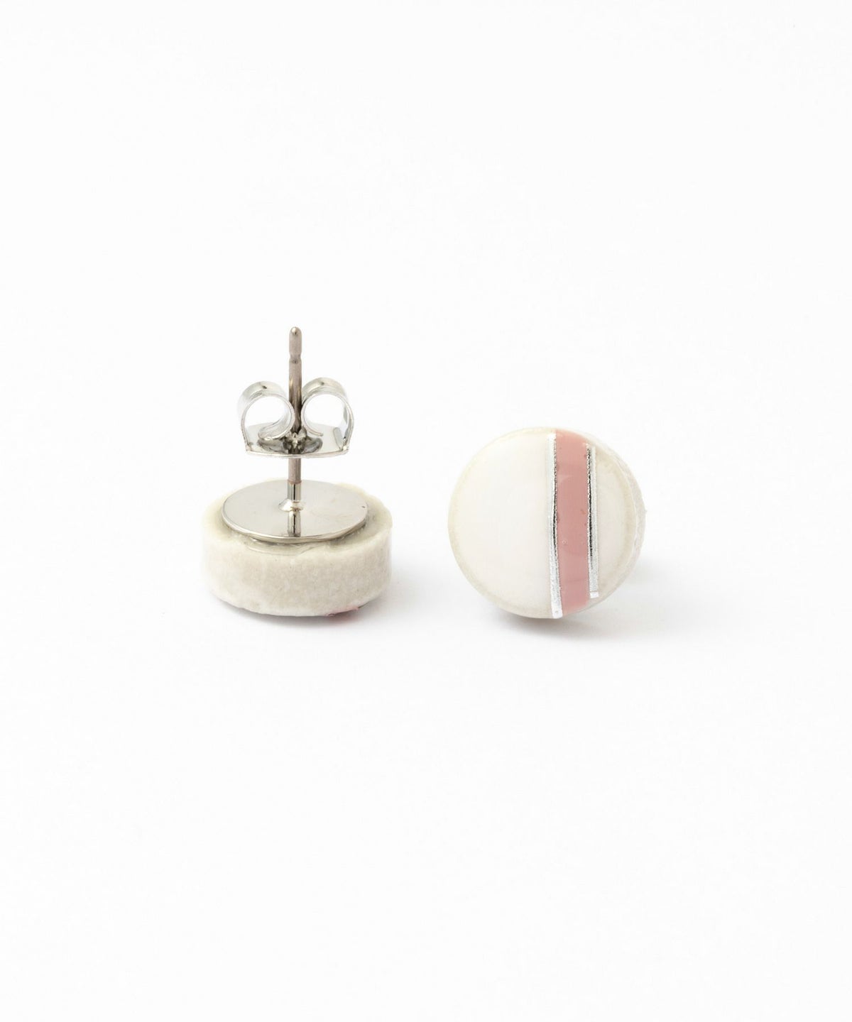 美濃焼クラシックラインプチピアス【MIKELO】