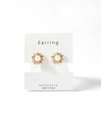 ステララウンドメタルイヤリング