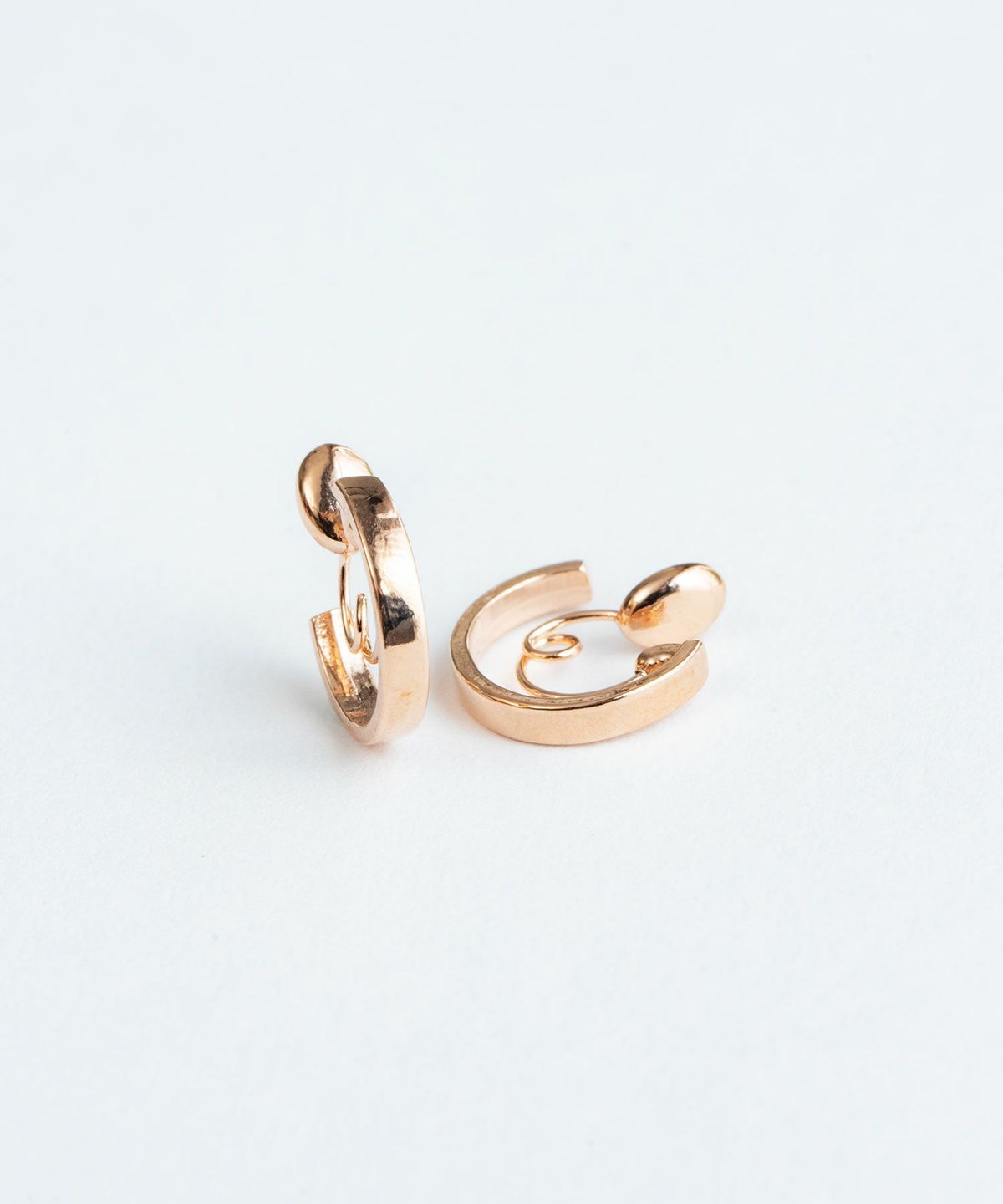 【web限定】ルミシンプルフープループフィットイヤリング【Lumirise】