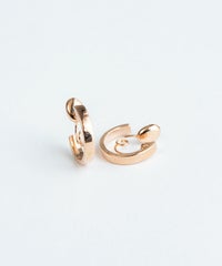 【web限定】ルミシンプルフープループフィットイヤリング【Lumirise】