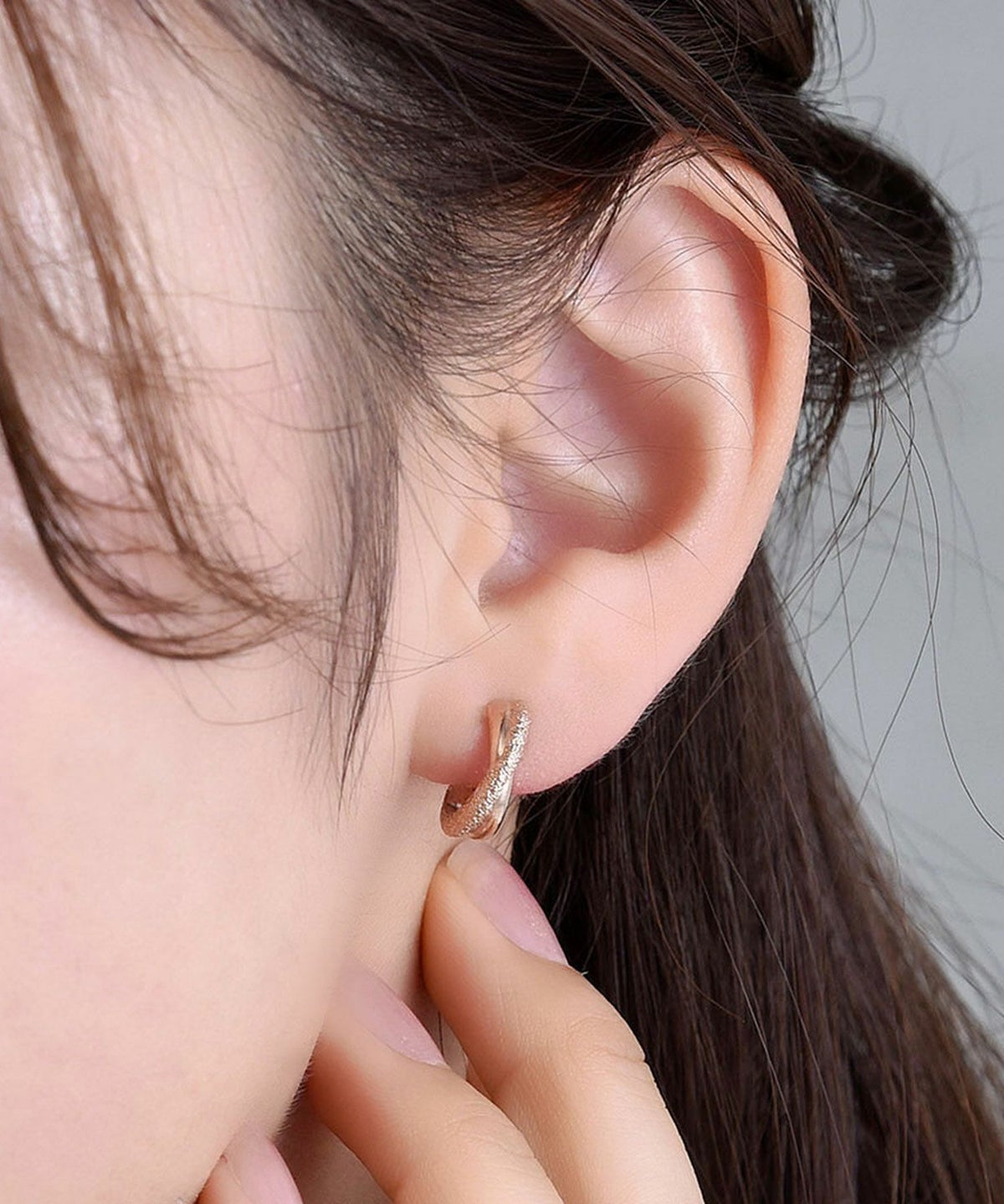 【web限定】ルミクロスフープループフィットイヤリング【Lumirise】