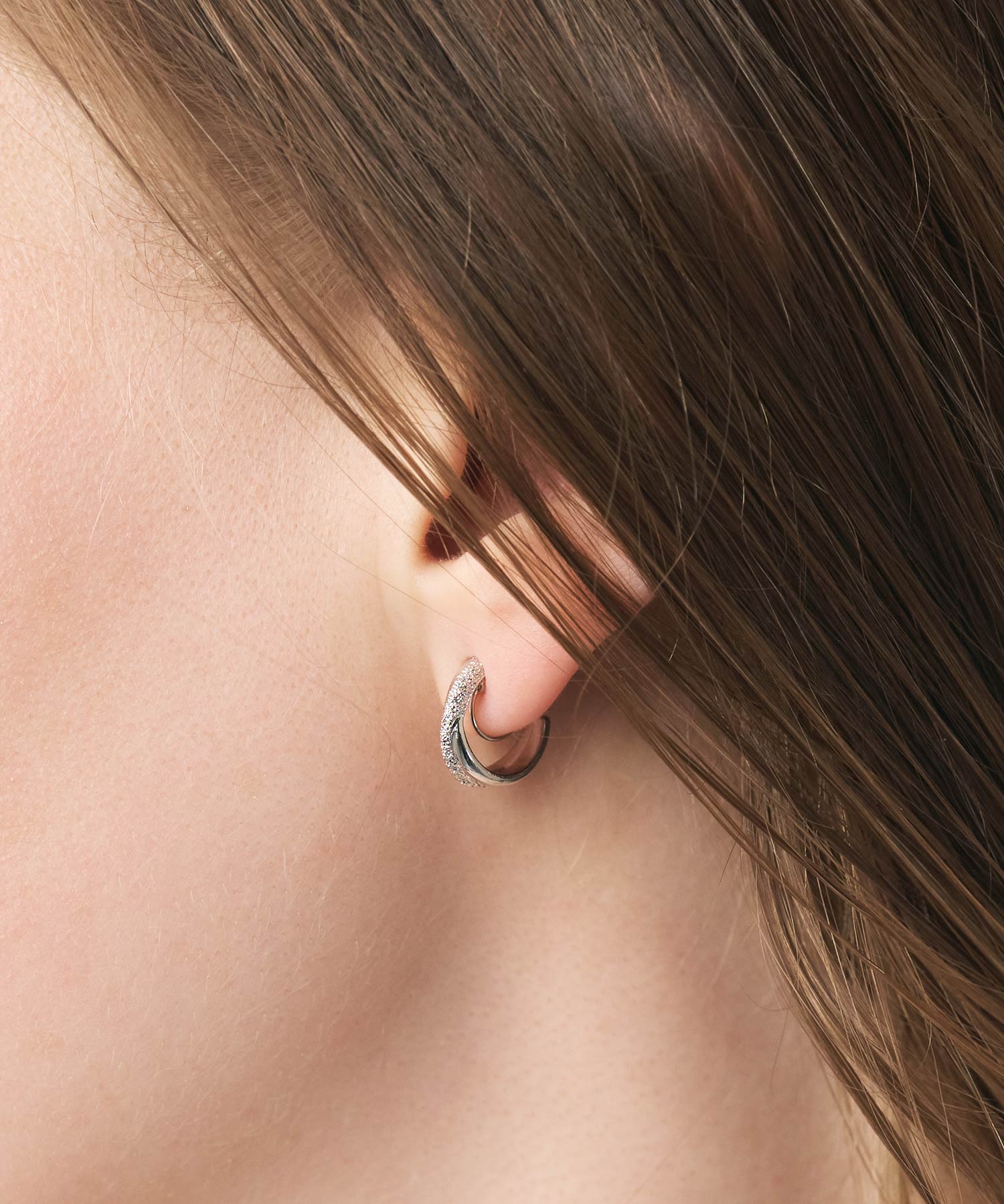 【web限定】ルミクロスフープループフィットイヤリング【Lumirise】