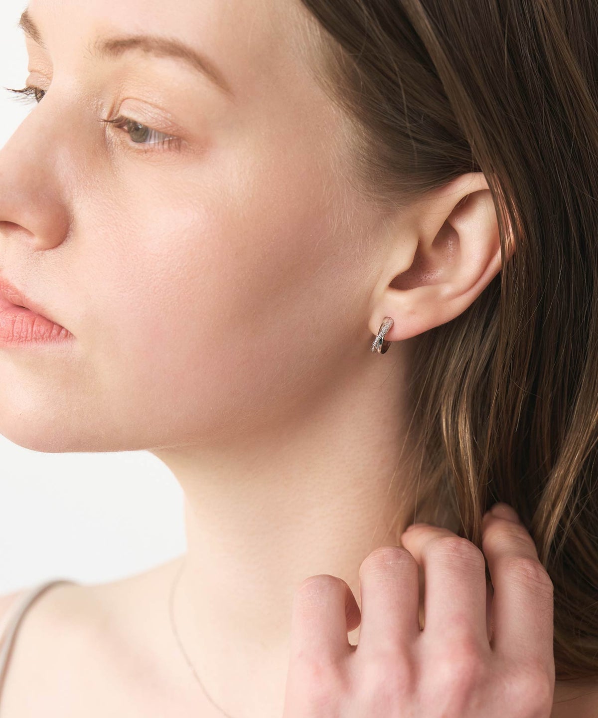 【web限定】ルミクロスフープループフィットイヤリング【Lumirise】