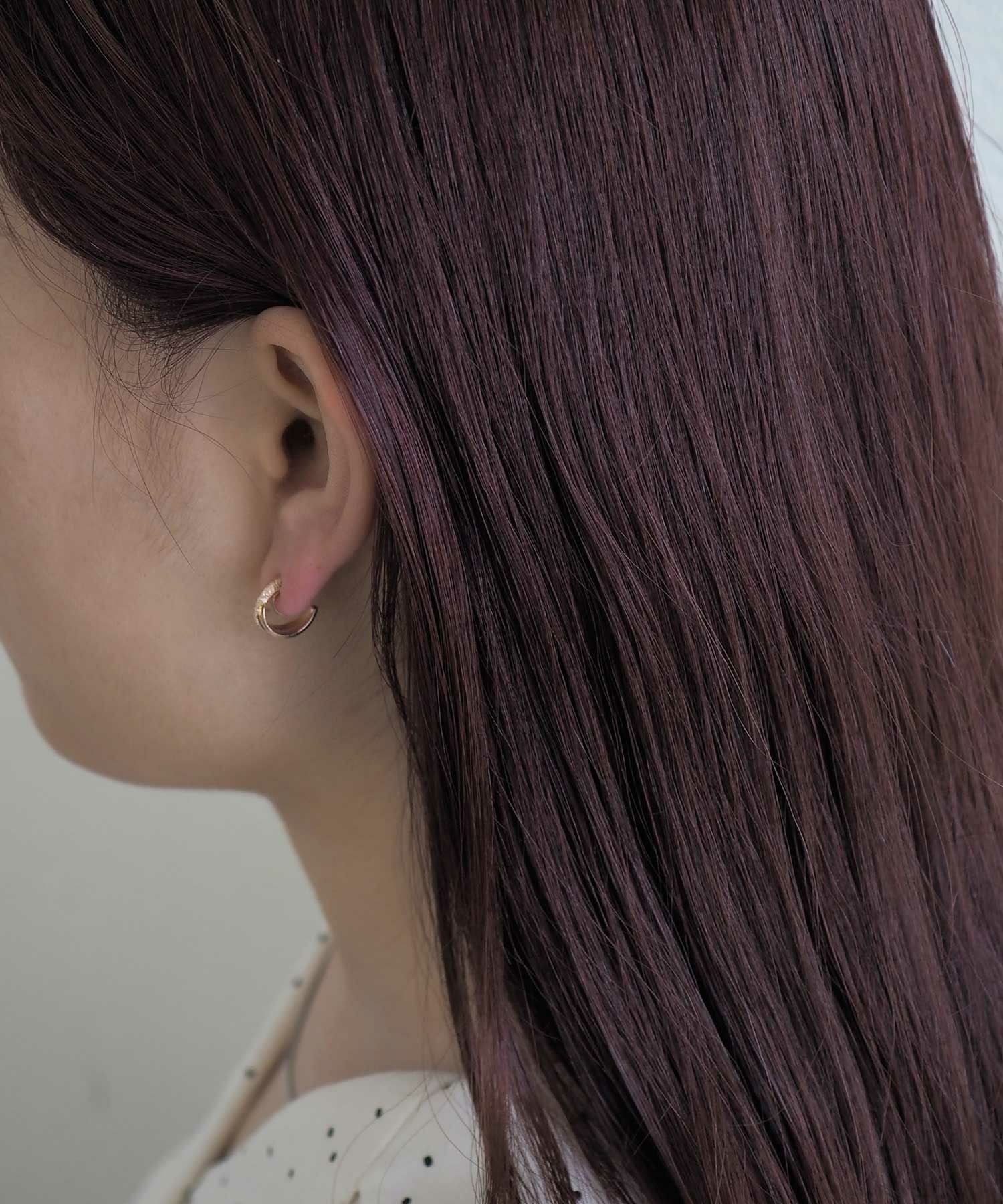 【web限定】ルミクロスフープループフィットイヤリング【Lumirise】