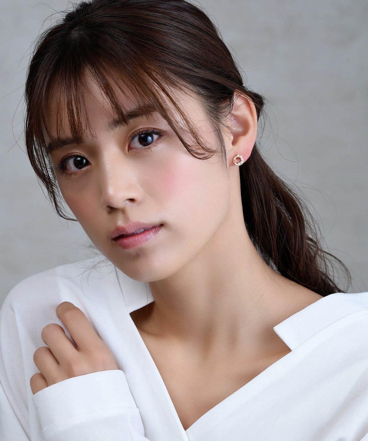 【web限定】ルミパールリングループフィットイヤリング【Lumirise】