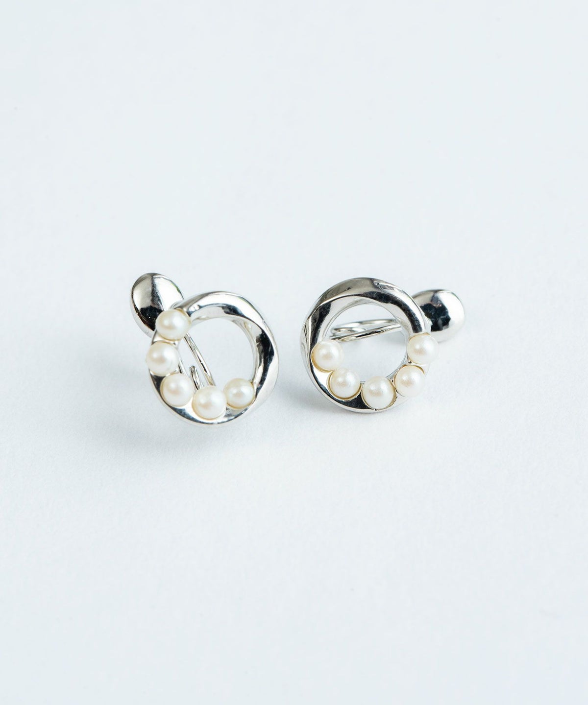 【web限定】ルミパールリングループフィットイヤリング【Lumirise】