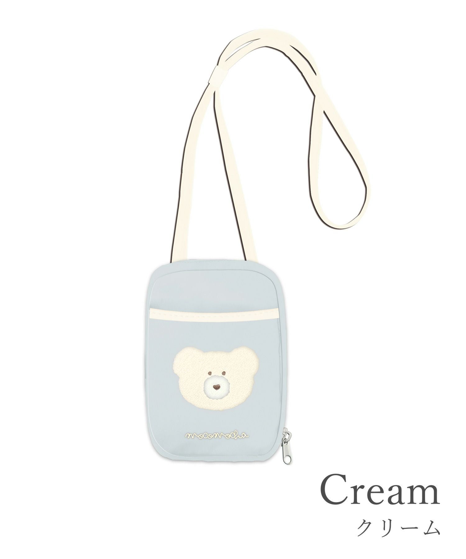 モコモカスマホポーチショルダー