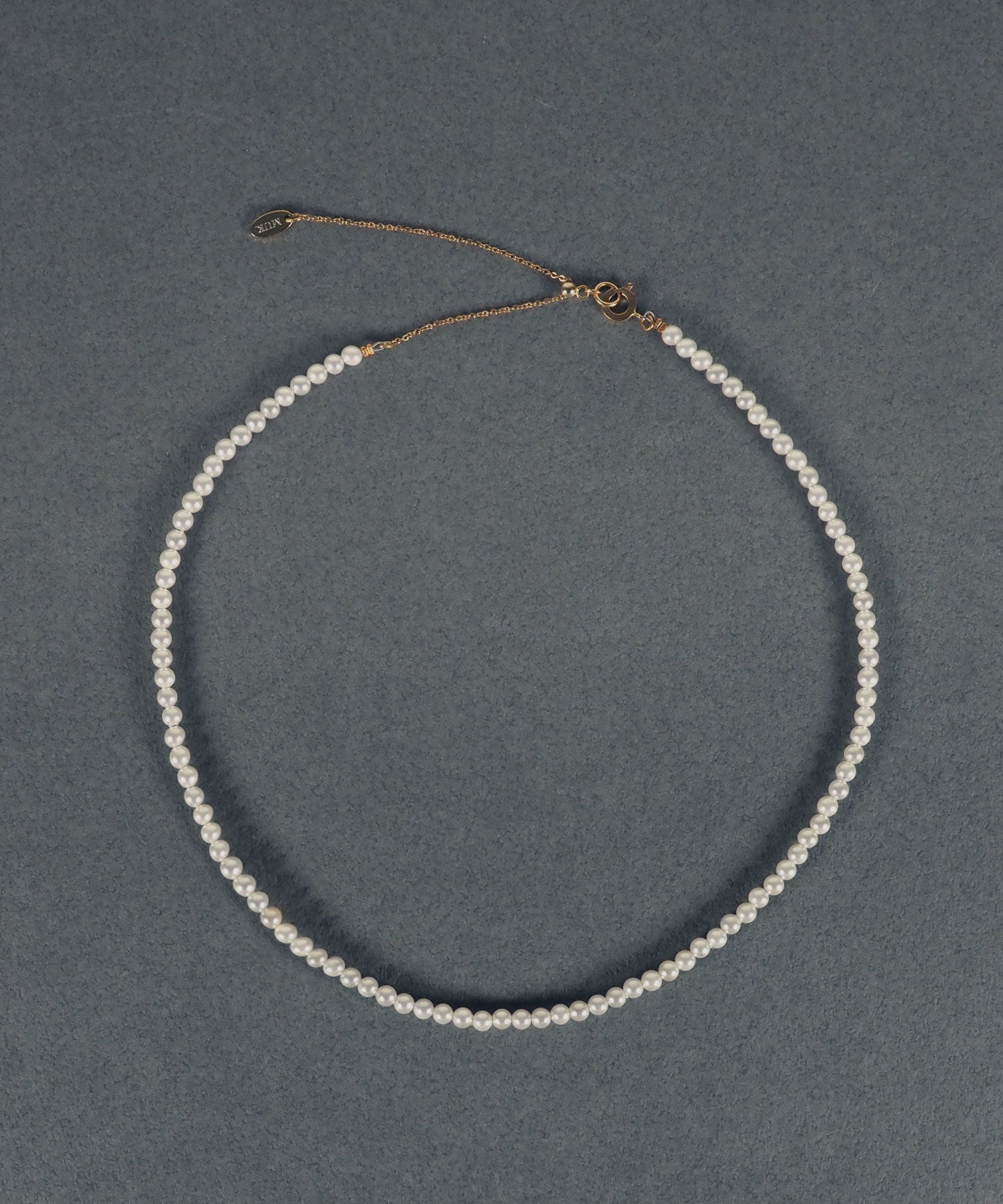 3mmパールネックレス【MUK voyalibre】