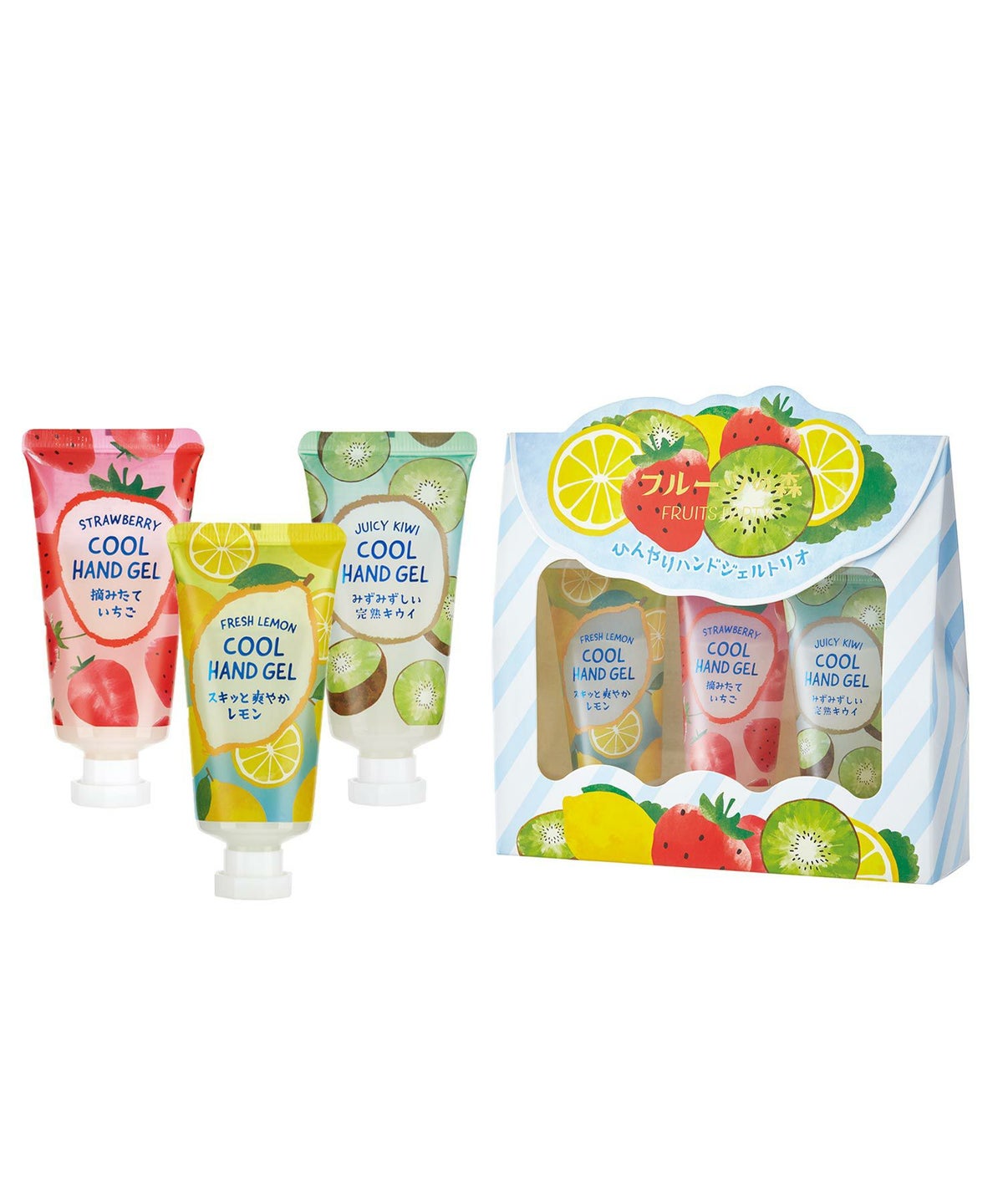 フルーツの森 ひんやりハンドジェルトリオ