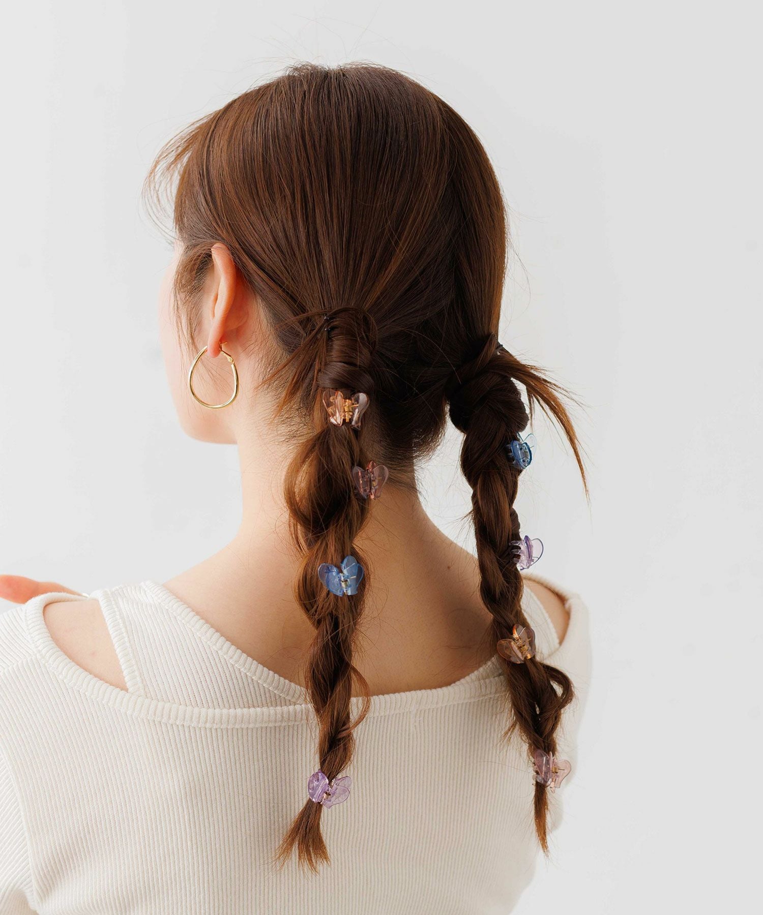 20%off】クリアハートミニヘアクリップ4Pセット | 【公式】MUK ONLINE