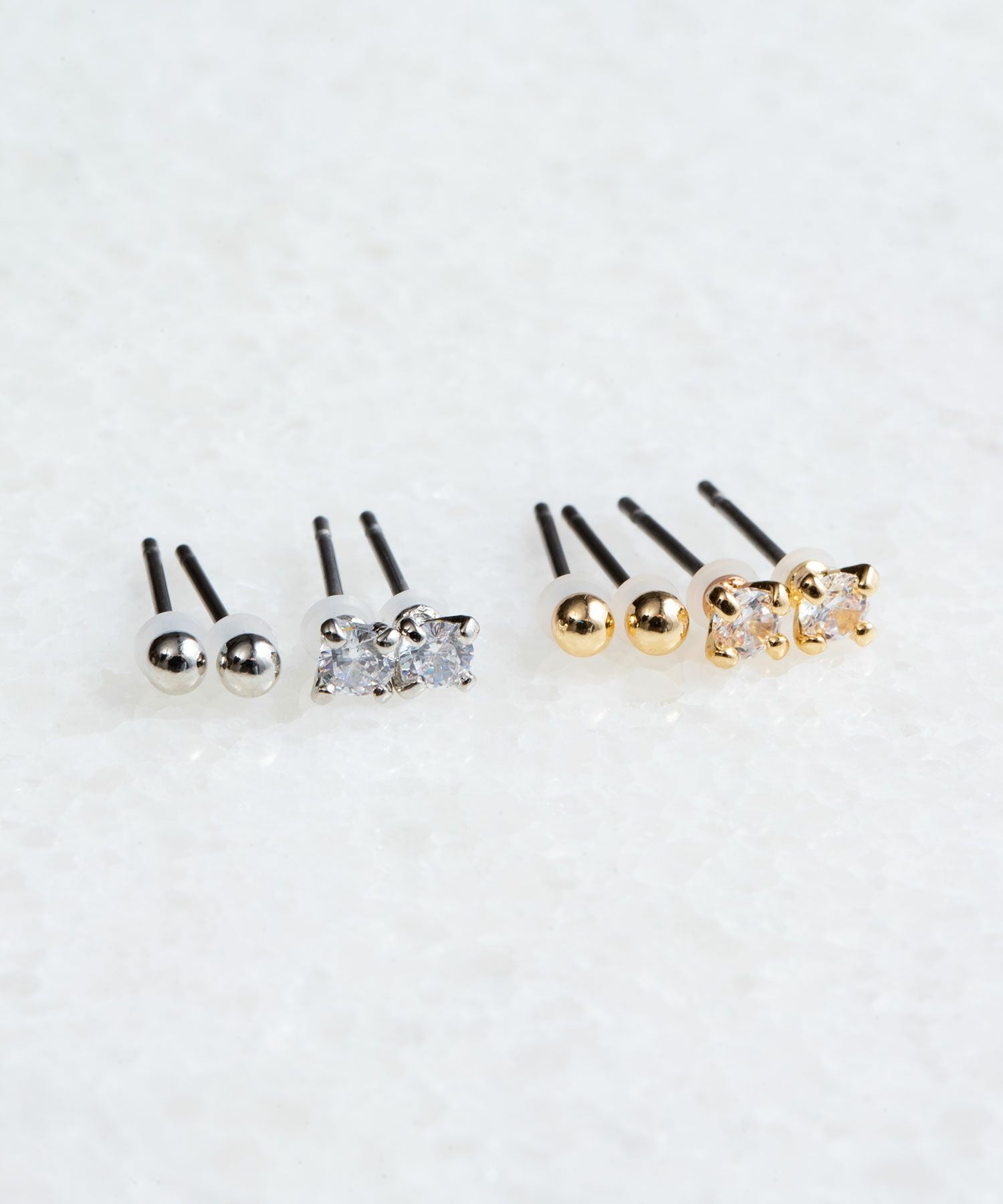 3ミリジルコニアピュアチタンポストピアス | 【公式】MUK ONLINE SHOP