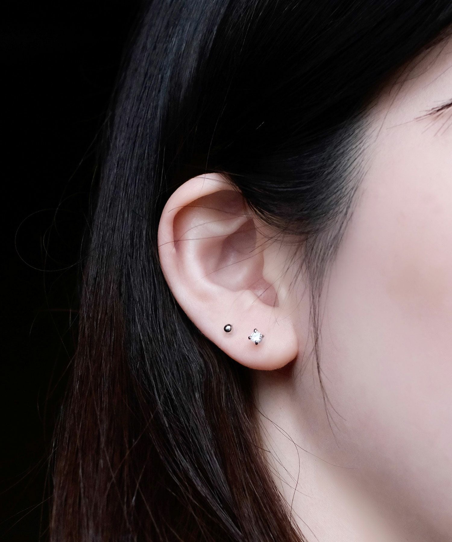 3ミリジルコニアピュアチタンポストピアス | 【公式】MUK ONLINE SHOP