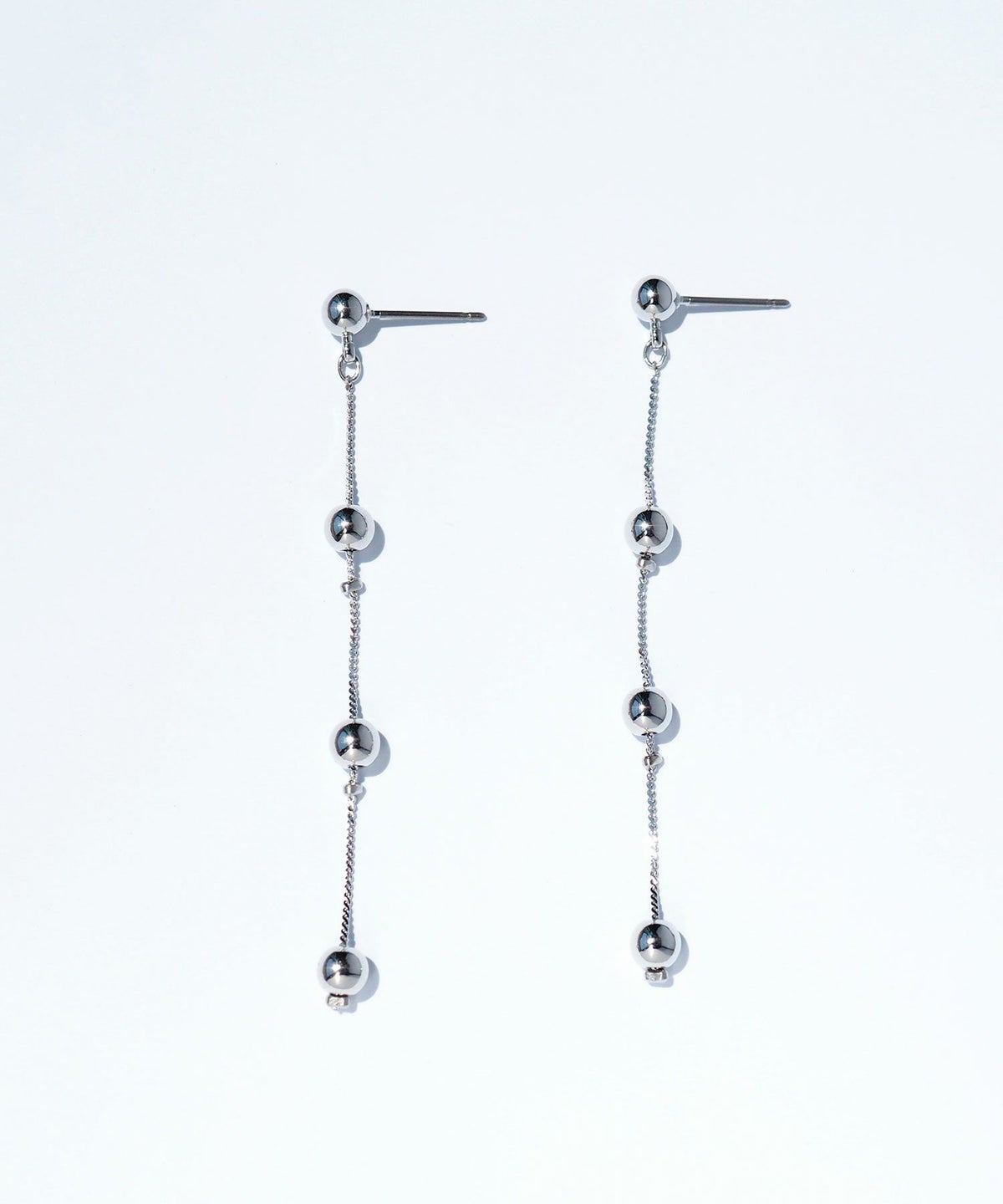 ステーションボールピュアチタンポストピアス