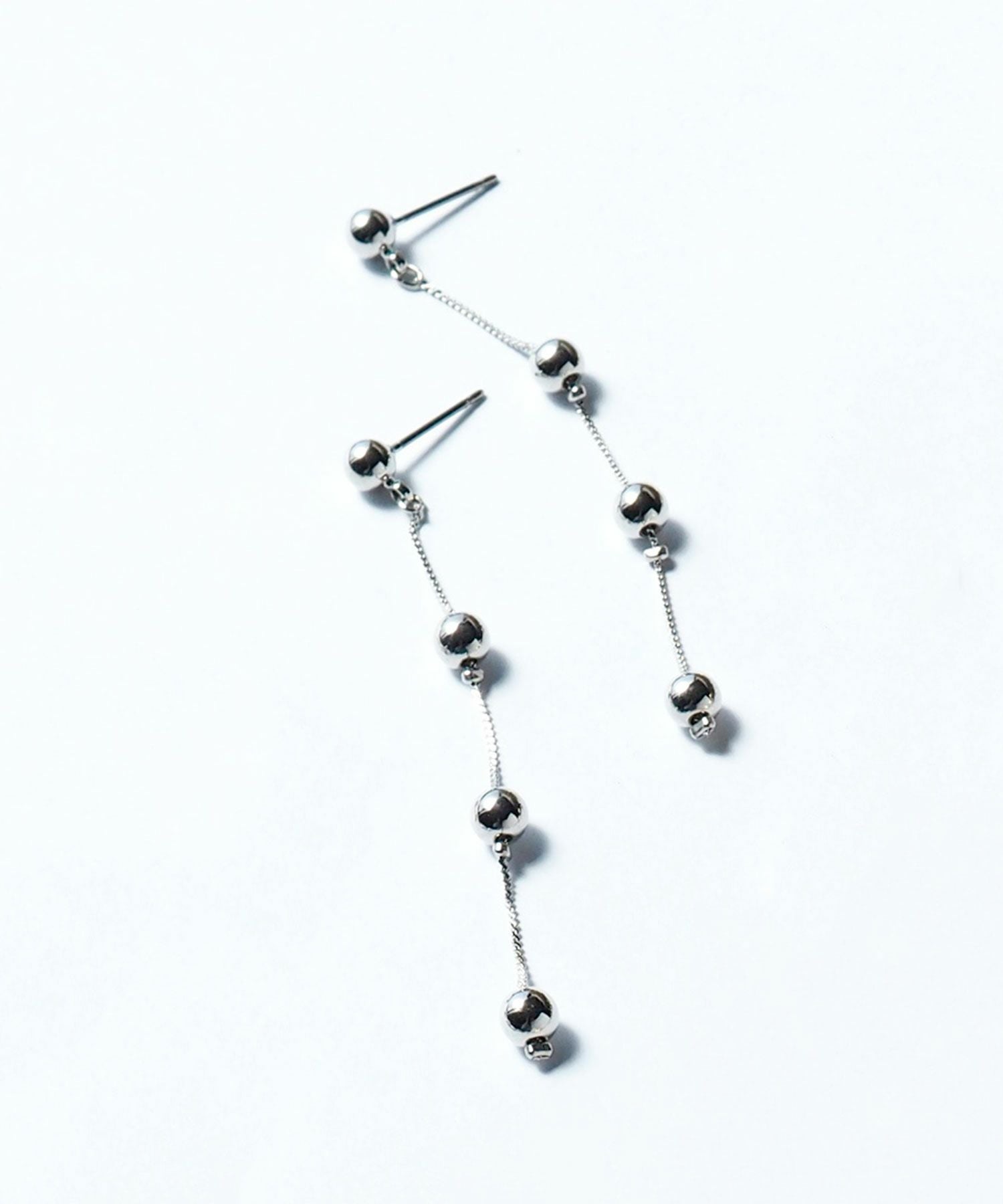 ステーションボールピュアチタンポストピアス