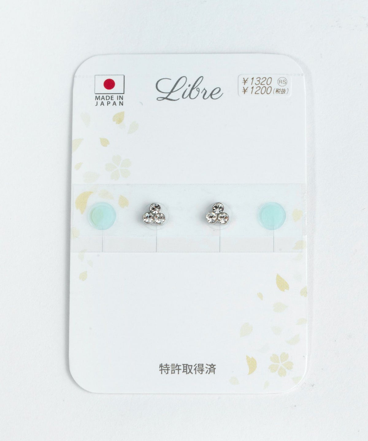 メタルストーンシールピアス【シールピアスLibre】