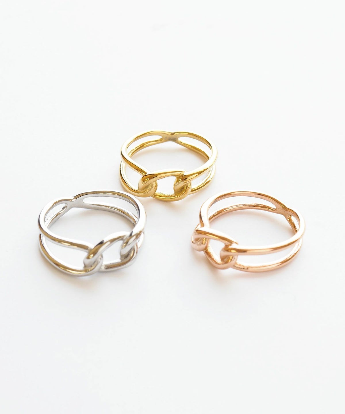 ノットサージカルステンレスリング