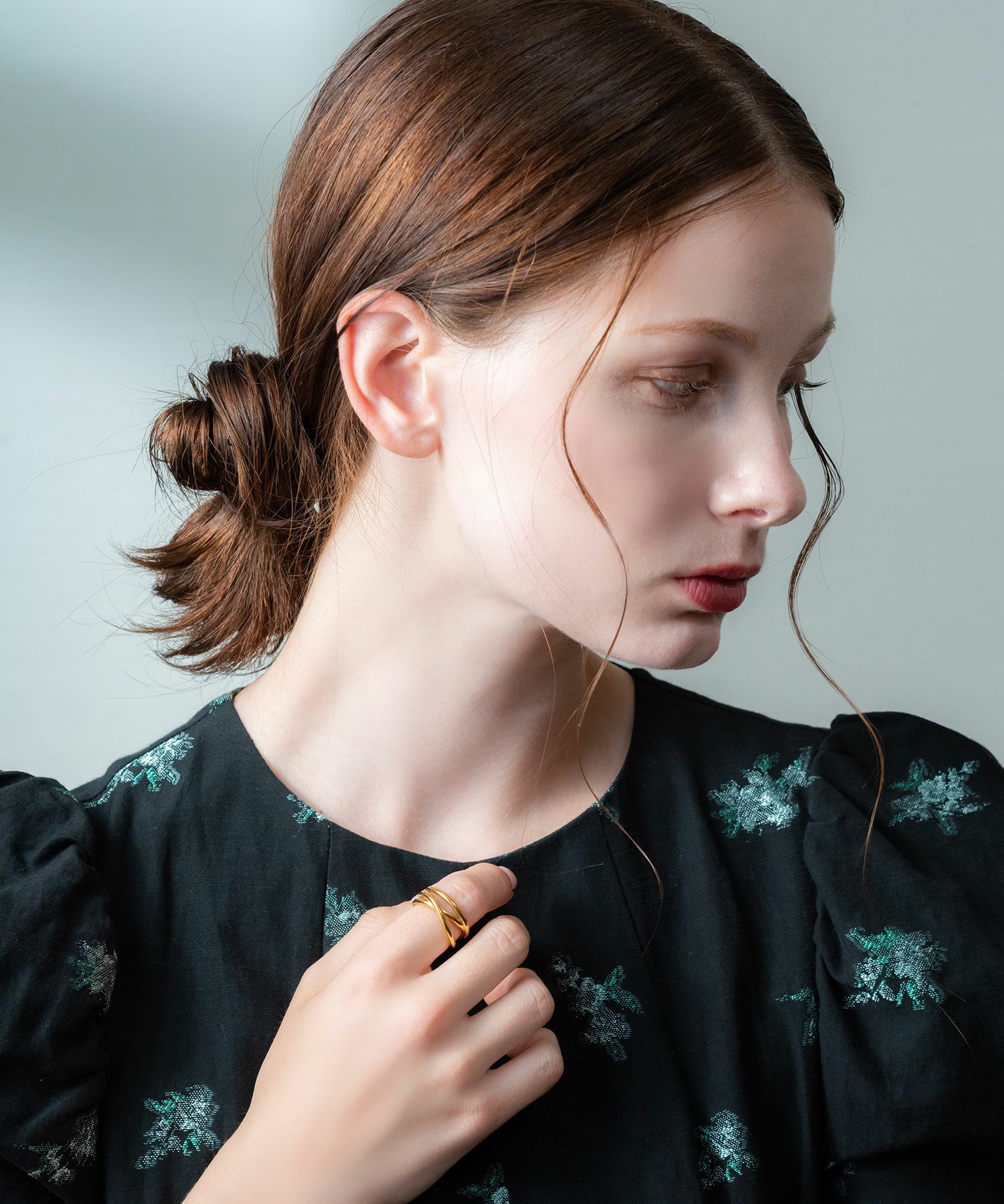 203jewelry サーキュラーリング　8号 経堂) 203JEWELRY 203ジュエリー Zia リング シルバー925 真鍮 11号