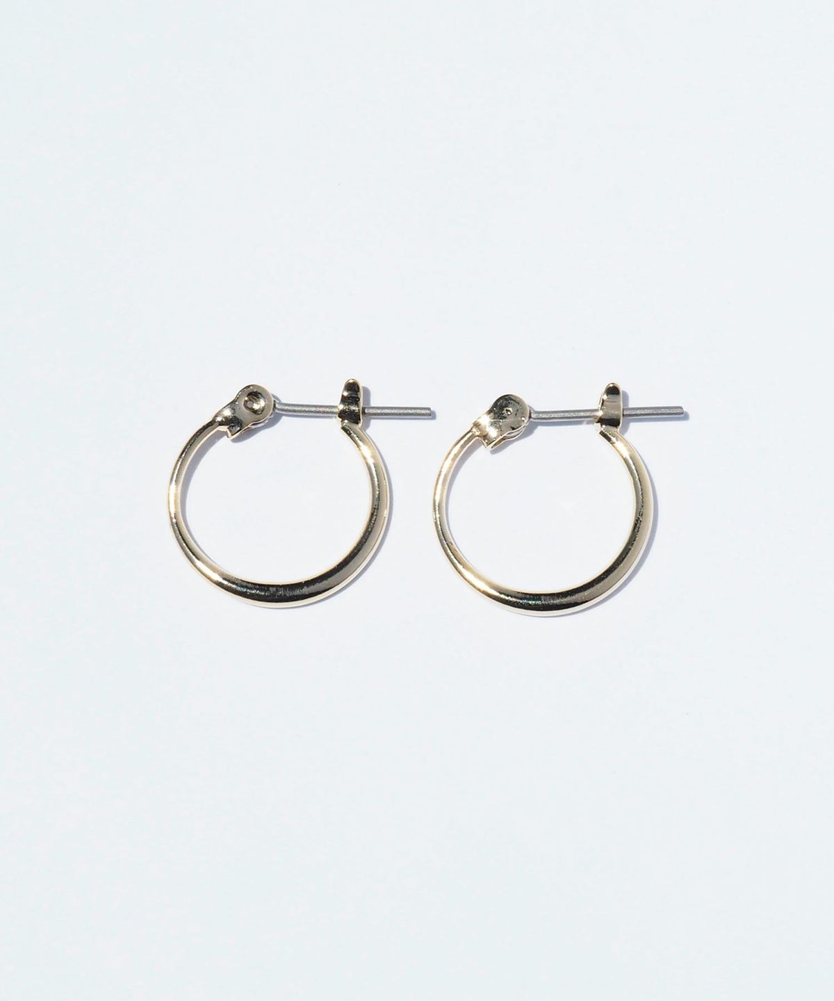フープピュアチタンポストピアス(S)