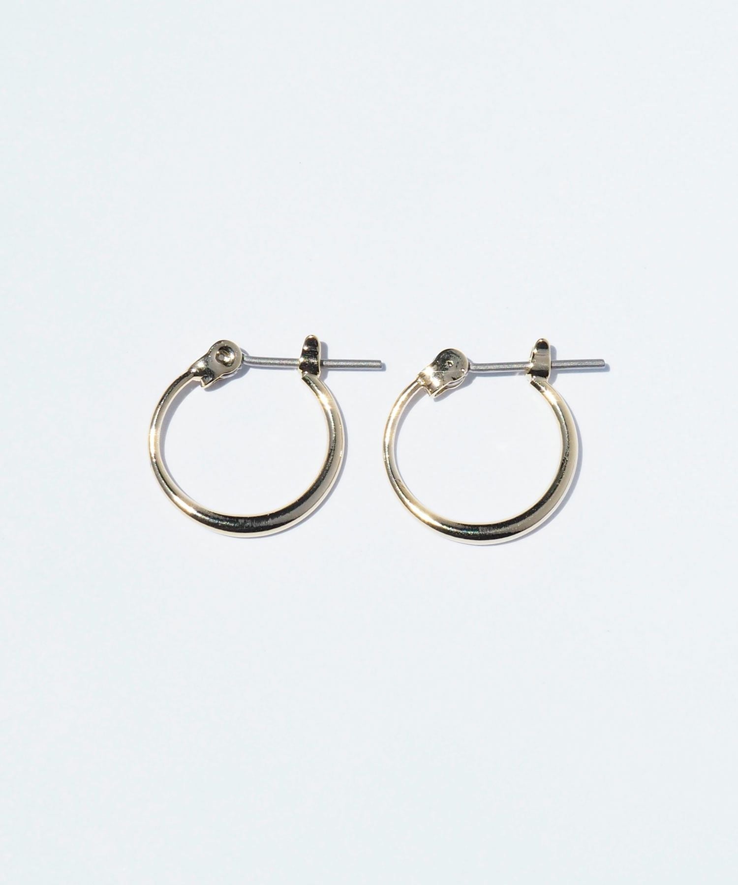 フープピュアチタンポストピアス(S)