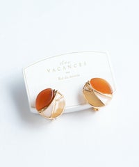 ニュアンスカラーIMFスプリングイヤリング