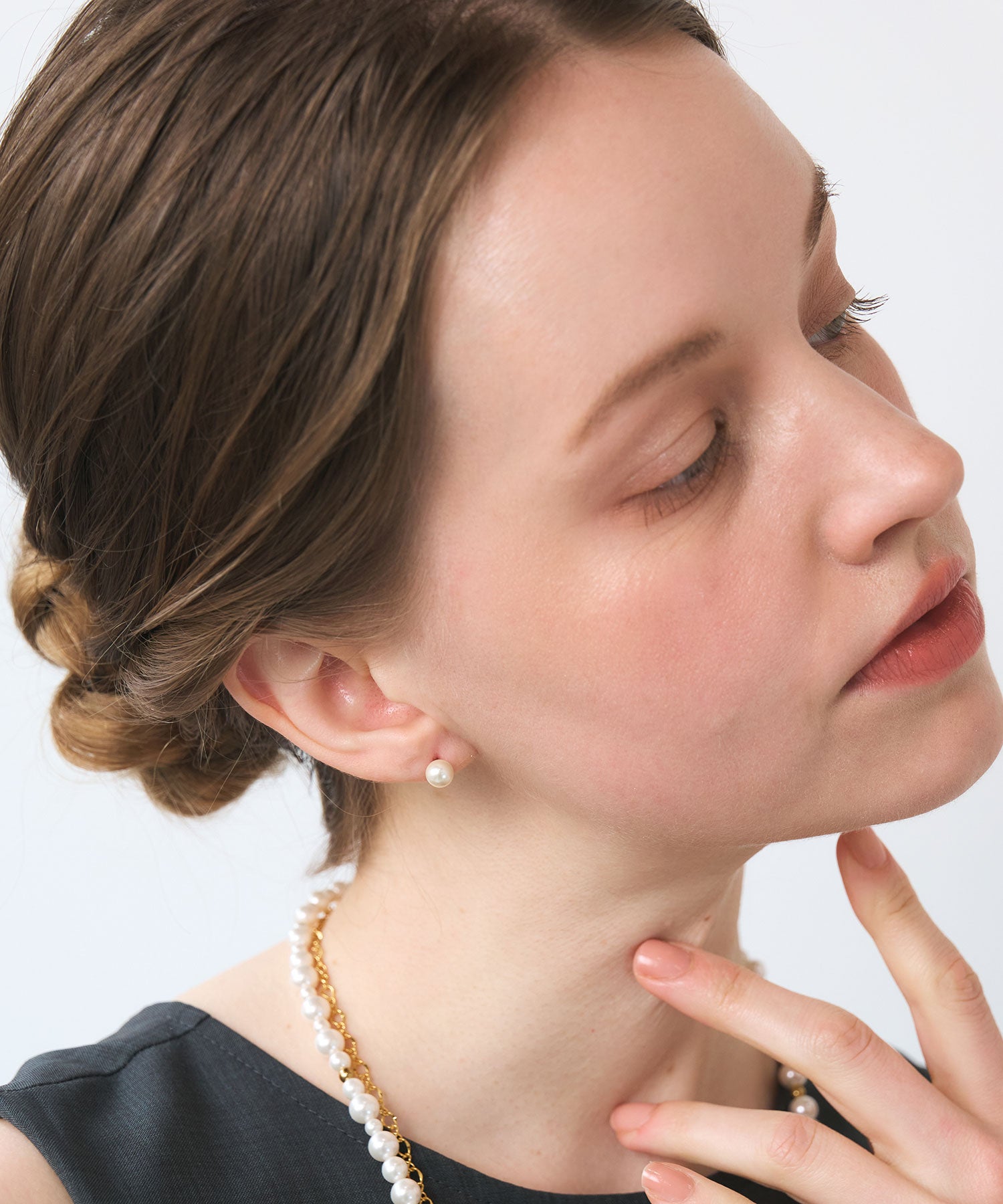 6mmワングレインチタンポストピアス【MUK voyalibre】