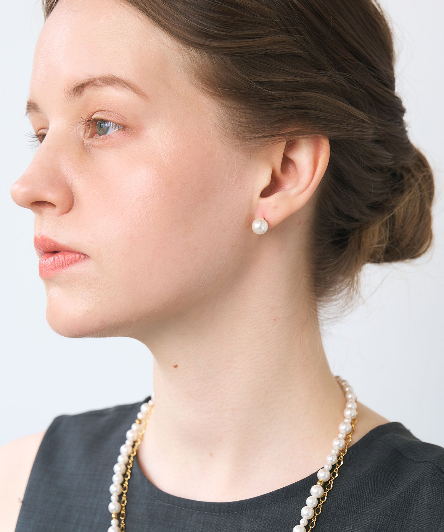 8mmワングレインチタンポストピアス【MUK voyalibre】