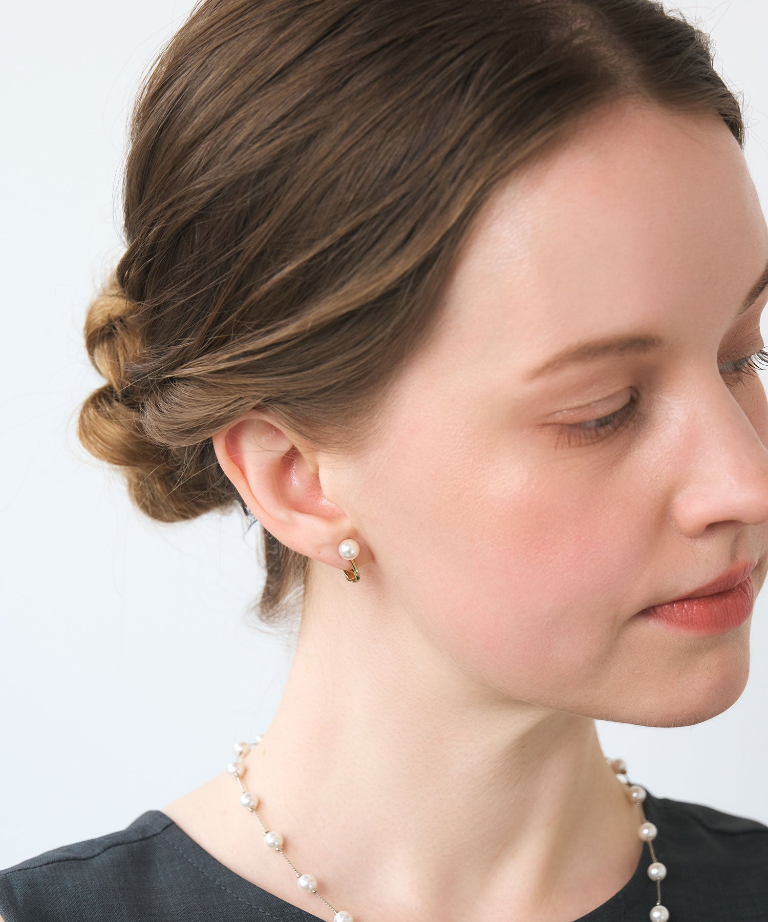 6mmワングレインイヤリング【MUK voyalibre】