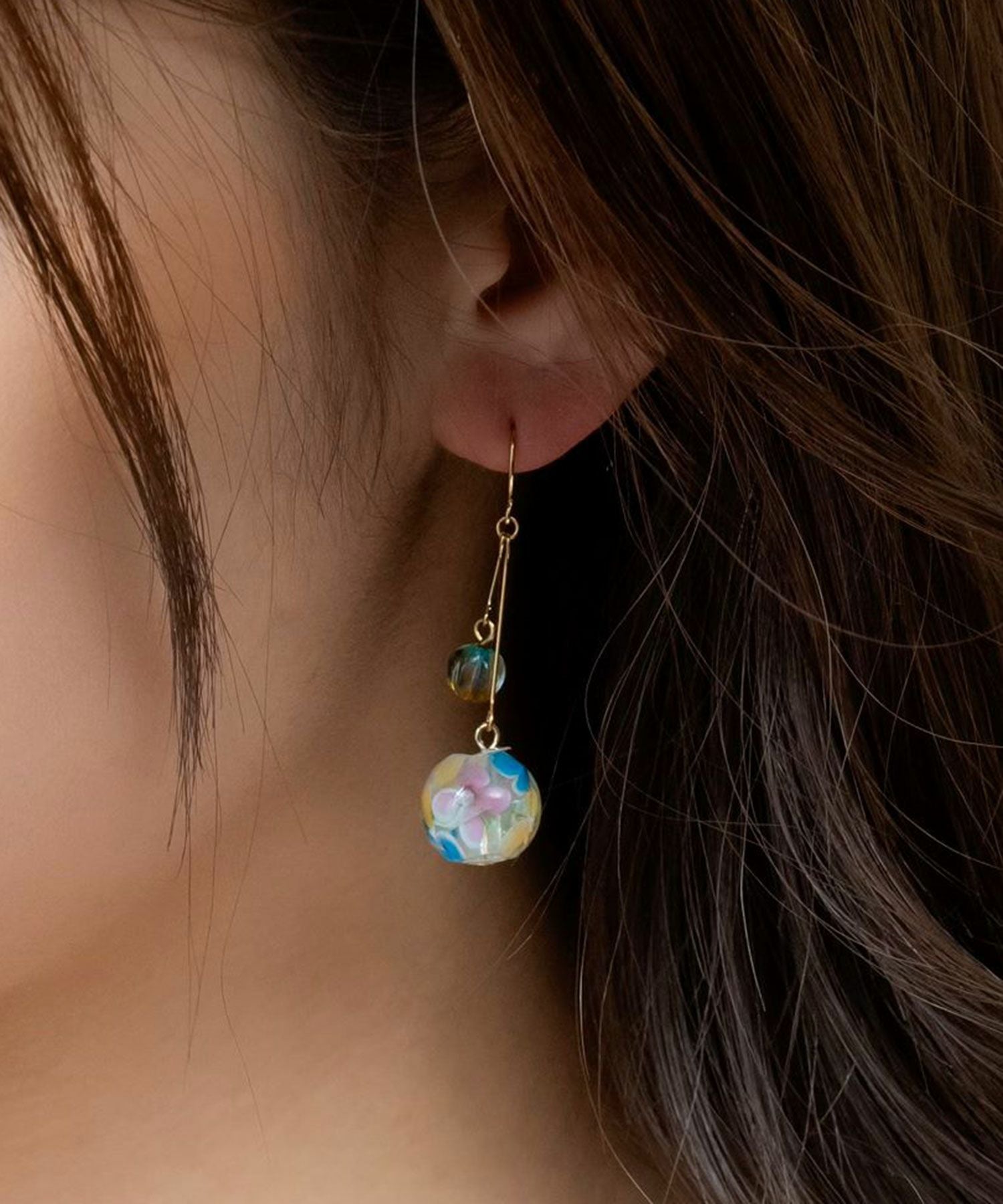 とんぼ玉ピアス | 【公式】MUK ONLINE SHOP｜人気アクセサリー