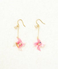 かざぐるまピアス