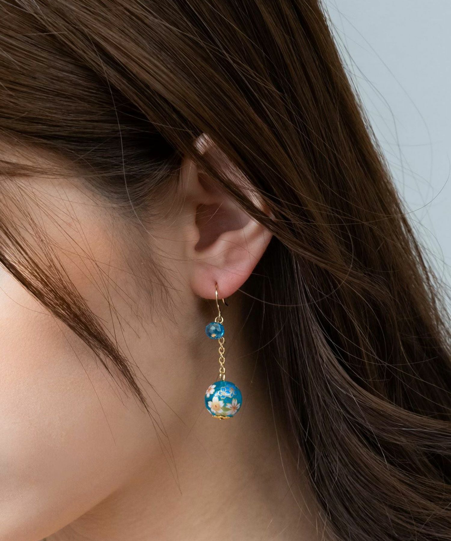 サクラとんぼ玉ピアス | 【公式】MUK ONLINE SHOP｜人気アクセサリー