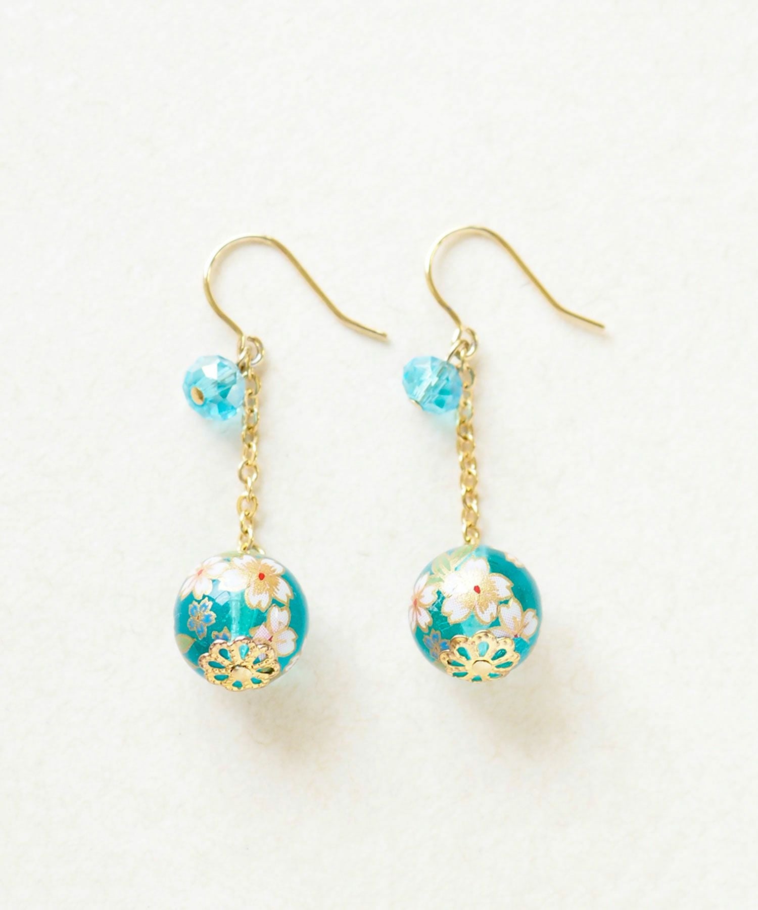 サクラとんぼ玉ピアス | 【公式】MUK ONLINE SHOP｜人気アクセサリー