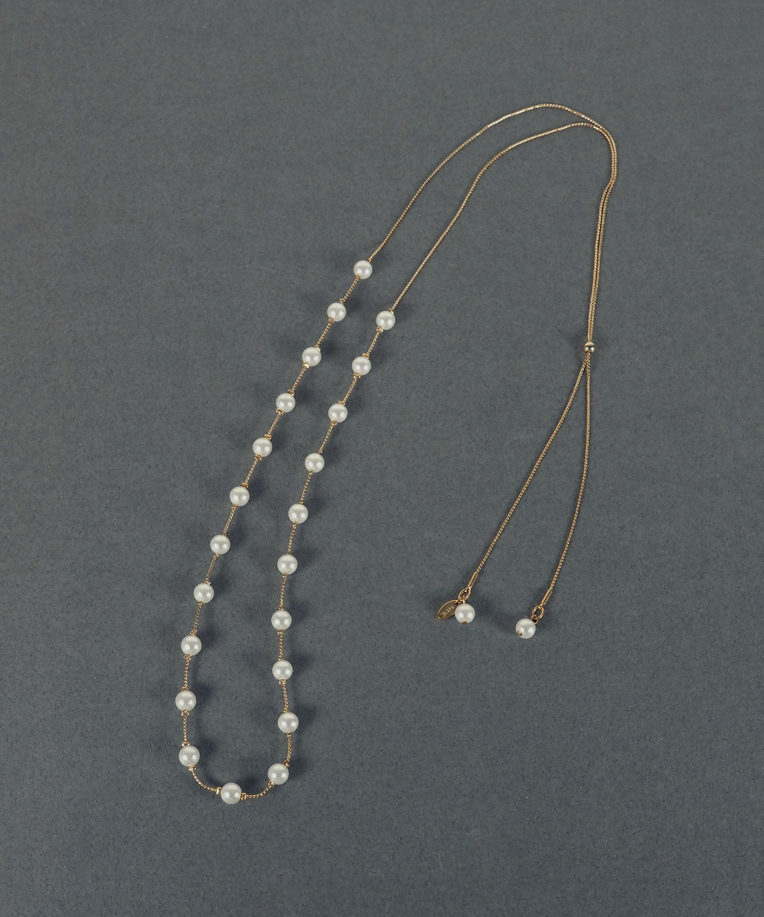 ステーションパールロングネックレス【MUK voyalibre】