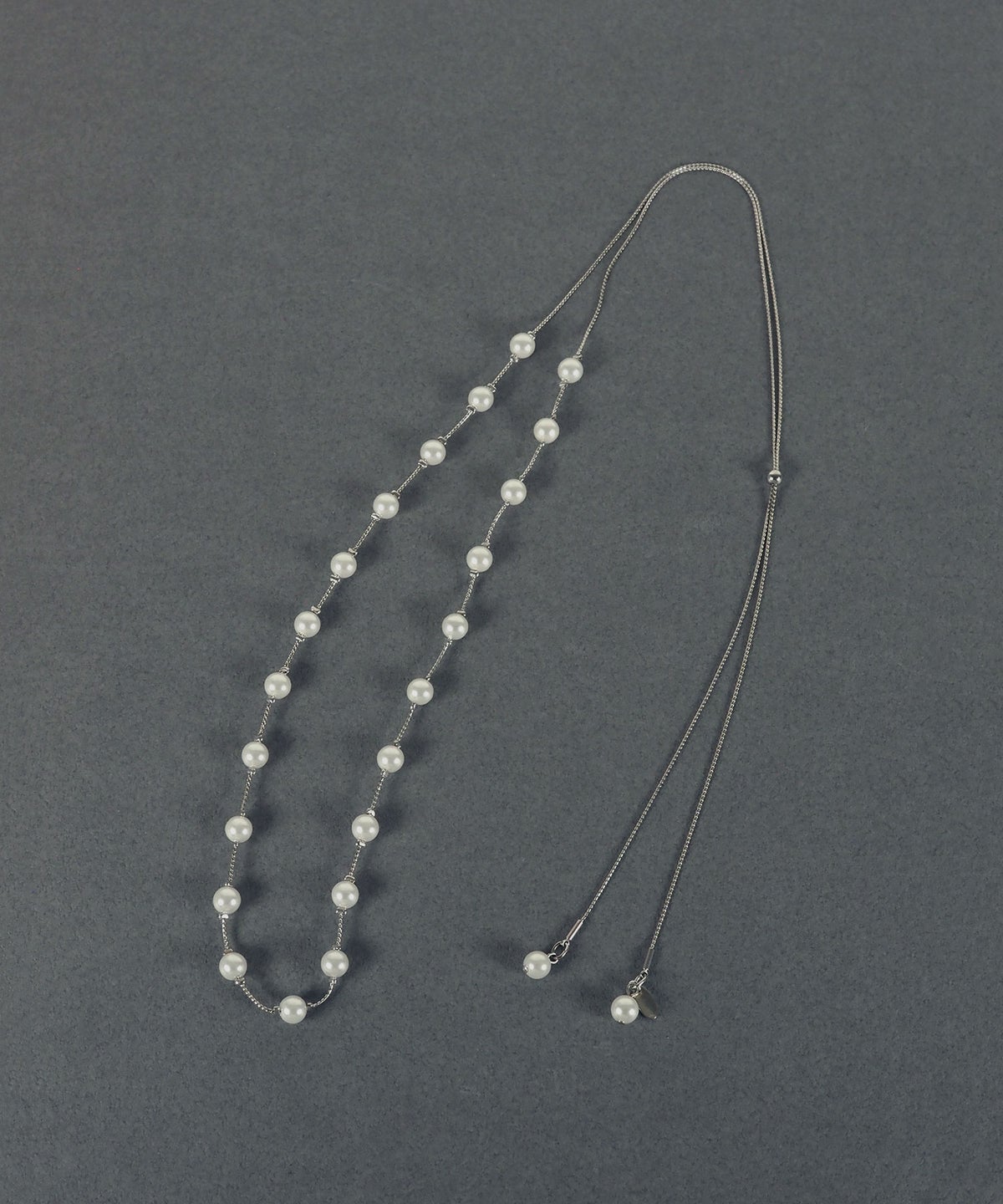 ステーションパールロングネックレス【MUK voyalibre】