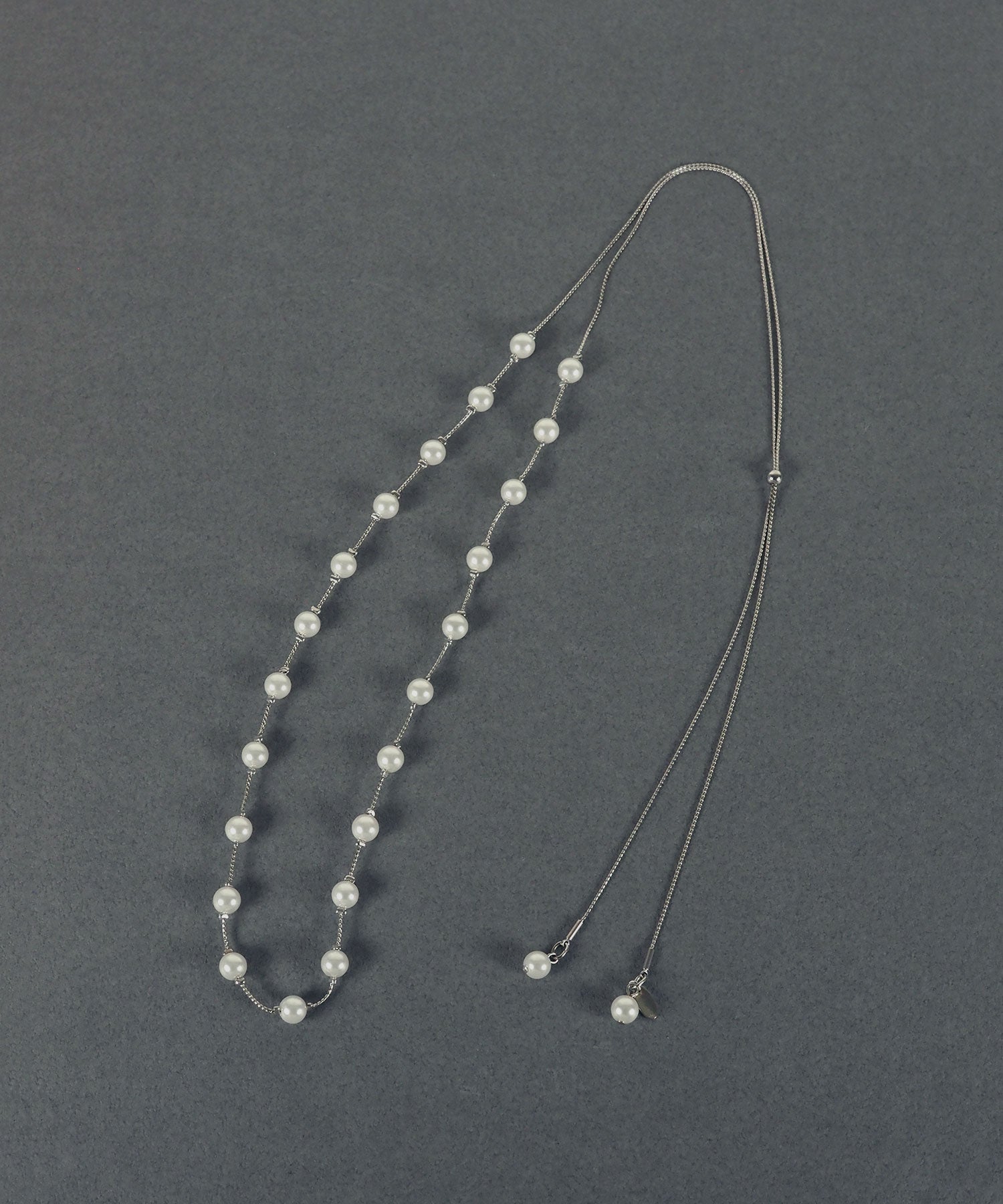 ステーションパールロングネックレス【MUK voyalibre】