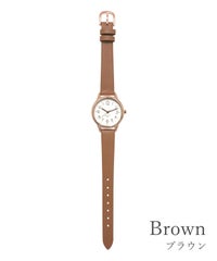 【10気圧防水】 レディースシンプルベルトウォッチ