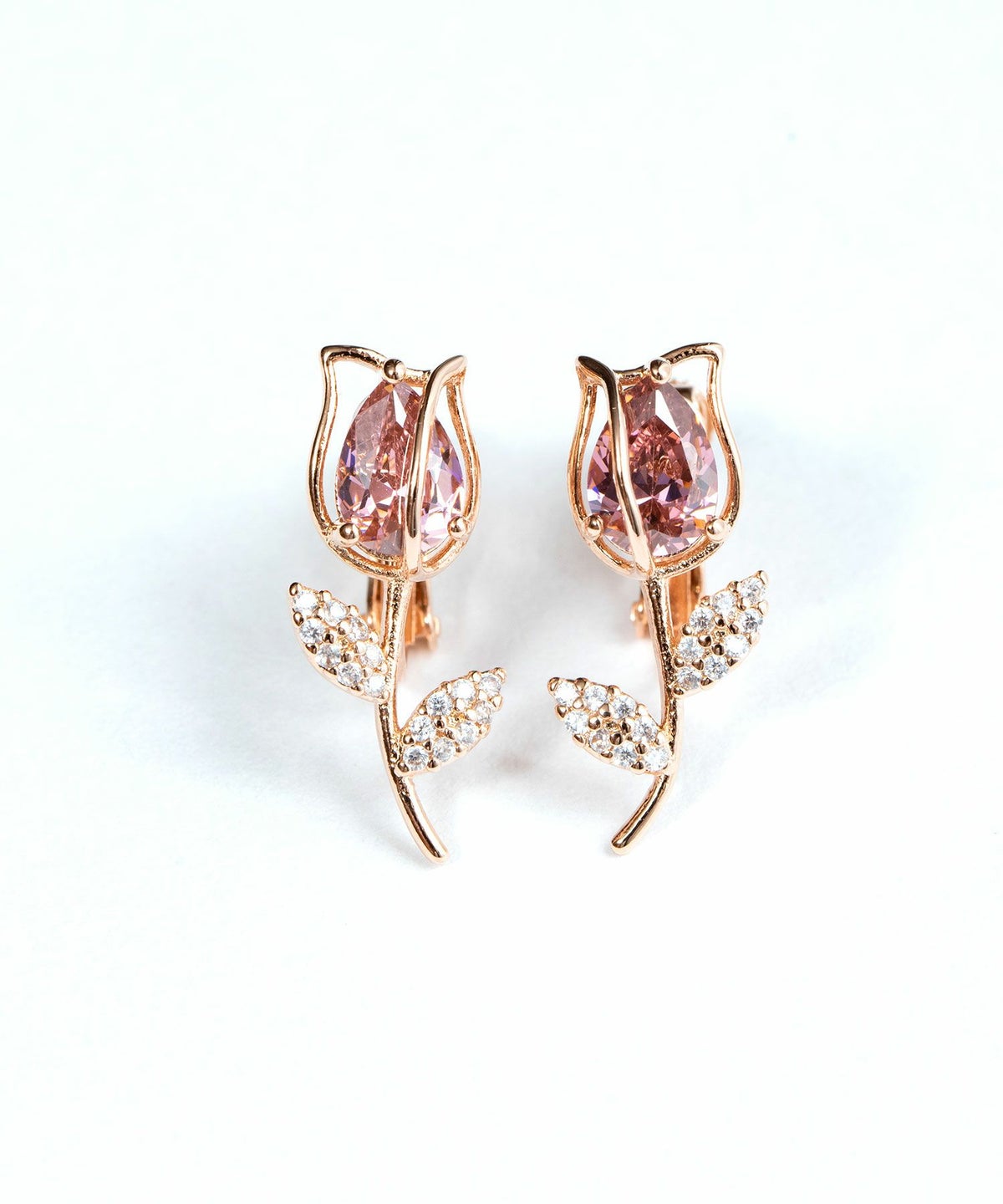 チューリップカラーキュービックイヤリング【MUK shady sophy】