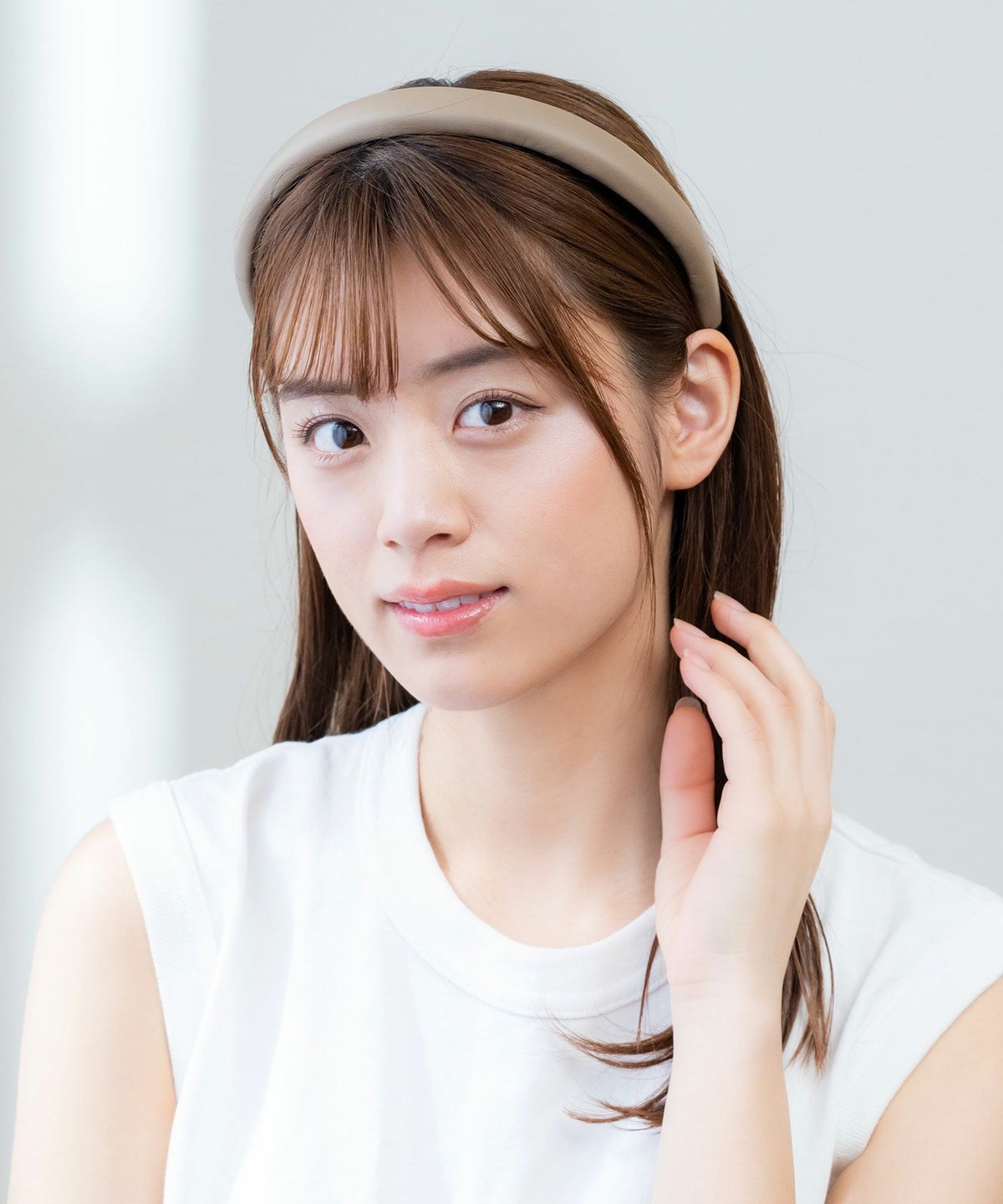 痛くならないレザーカチューシャ