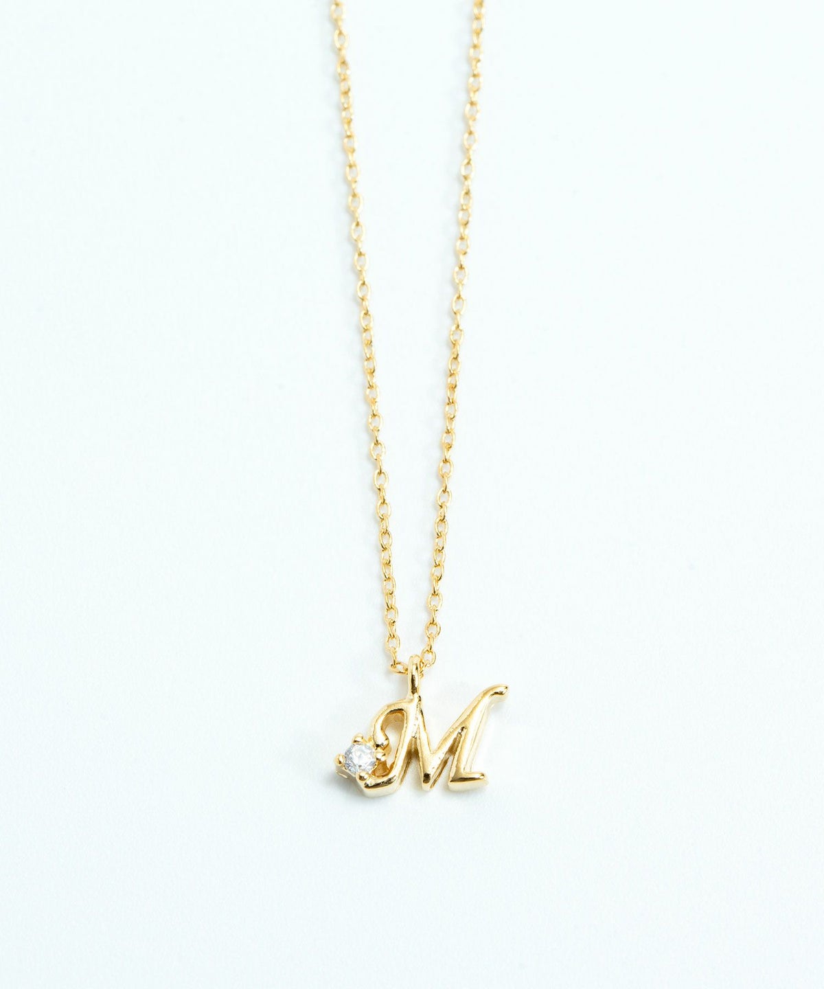 イニシャルネックレス